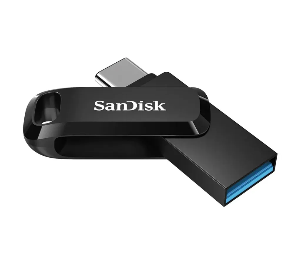 [ACC-USB-FLASH-256GB-U20] SanDisk 256GB Ultra Dual Drive Go 2-in-1 USB-C & USB-A Flash Drive Memory Stick