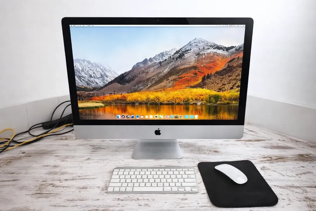 Apple iMac 27-inch Desktop – i5, 12GB RAM, 1TB Storage, Refurbished